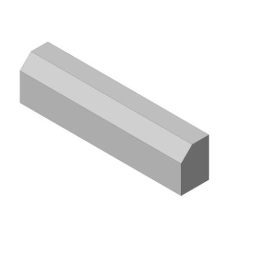 Šamotová deska spodní, přední KV 075W 01 